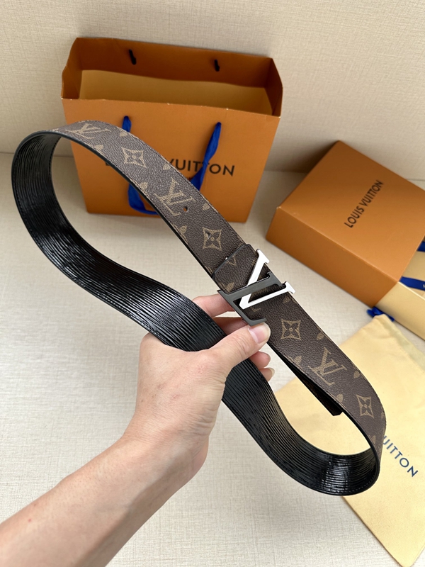 激安ルイヴィトンベルト素材ディテール